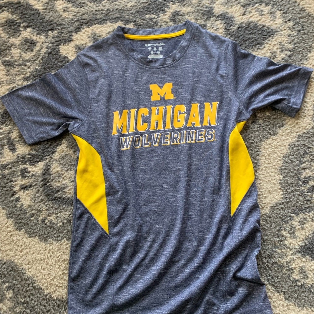 Champion Elite Blue and Yellow T-Shirt